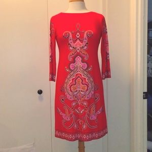 London Times Red Dress